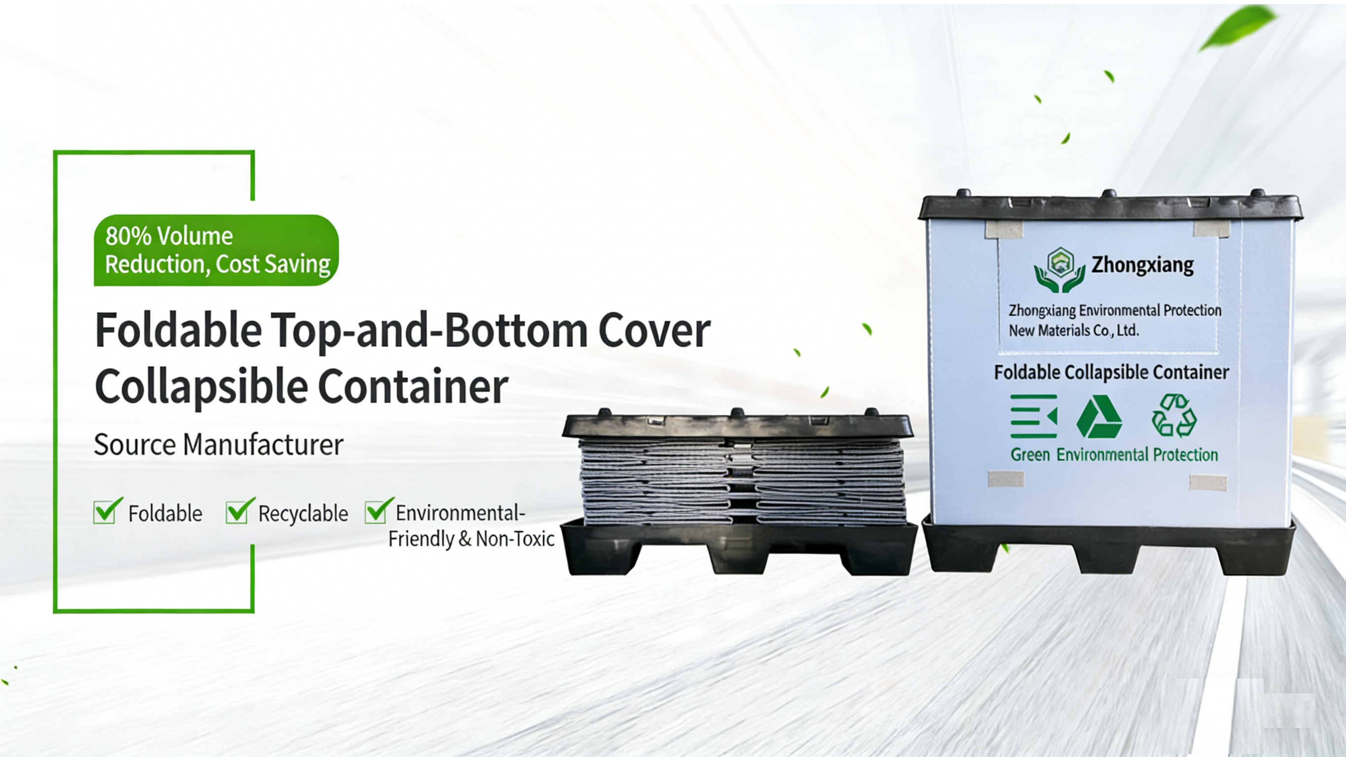 qualidade Container de granéis dobrável e dobrável fábrica