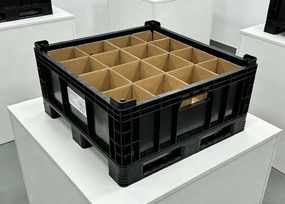 buy Automotive Parts Collapsible Sleeve Box with 70% Warehouse Space Saving and Smooth Inner Surface for Safe Storage online manufacture